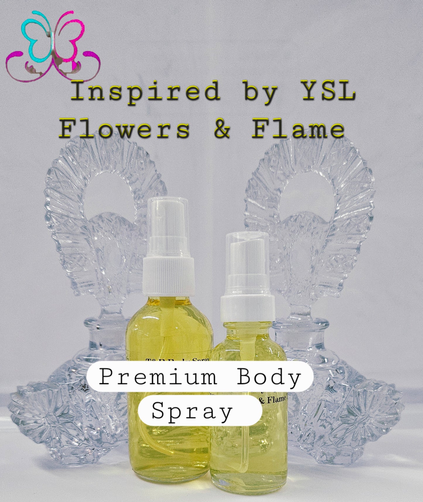 Fragrance Body Spray Inspired by YSL Flowers & Flames