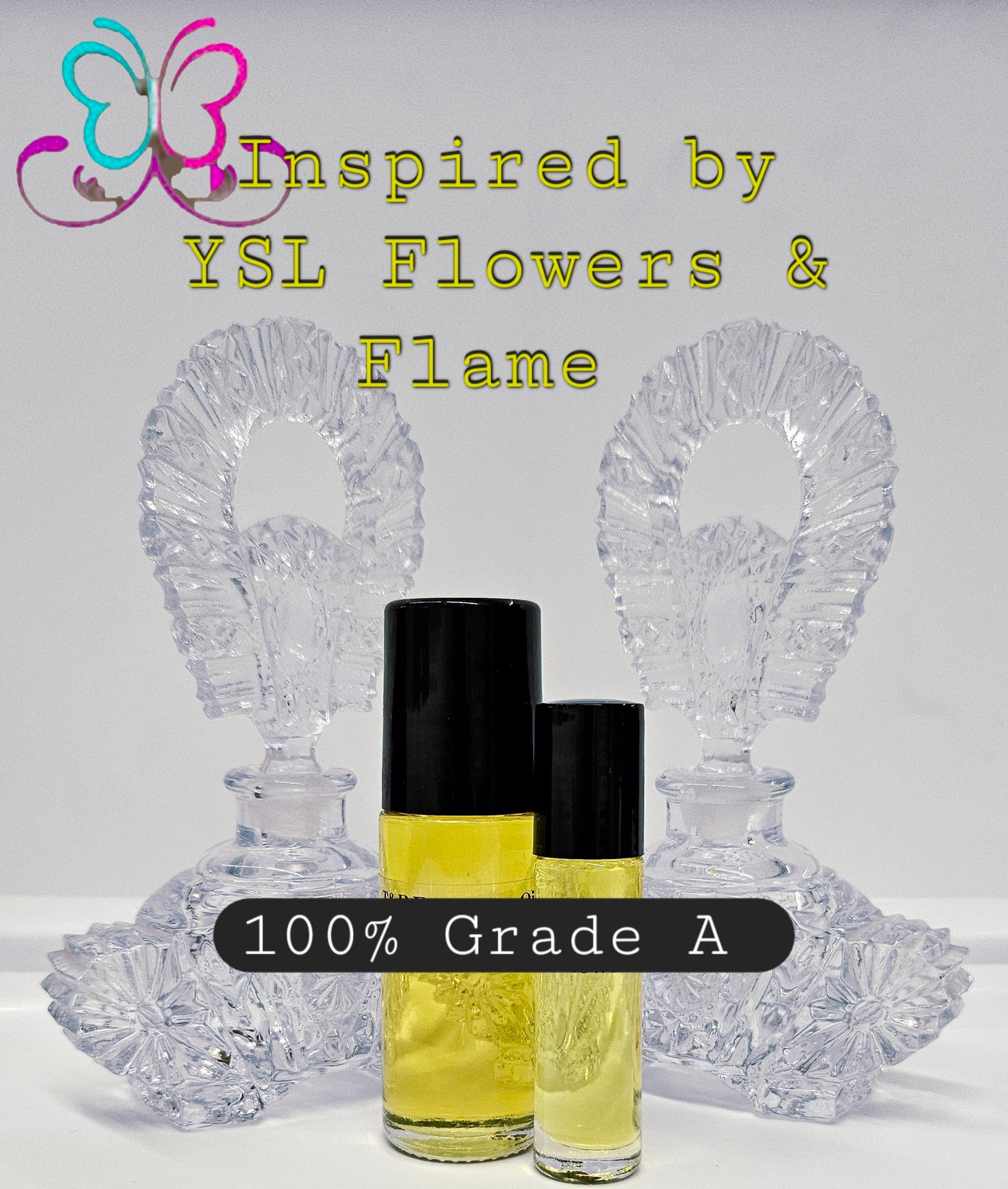 Fragrance Body Oil Inspired by YSL Flowers and Flames