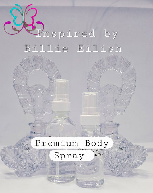 Fragrance Body Spray Inspired by Billie Eilish